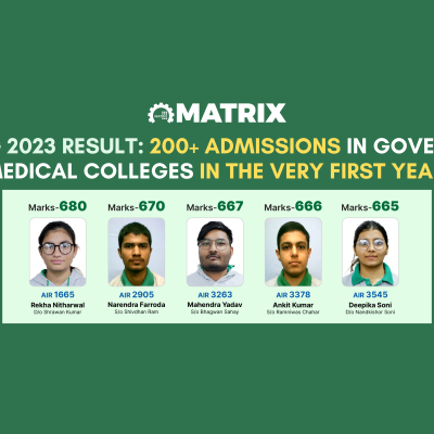 NEET-UG-2023-Result-200-admissions-in-Government-Medical-Colleges-in-the-very-first-year-from-Matrix-NEET-Division