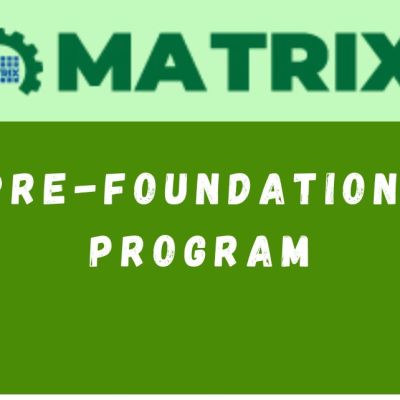 Matrix Pre Foundation Program