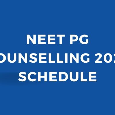 NEET PG Counselling 2023 Schedule