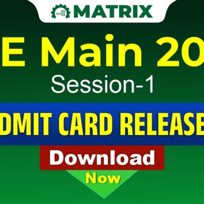 JEE Main 2025 Session-1 Admit Card Released