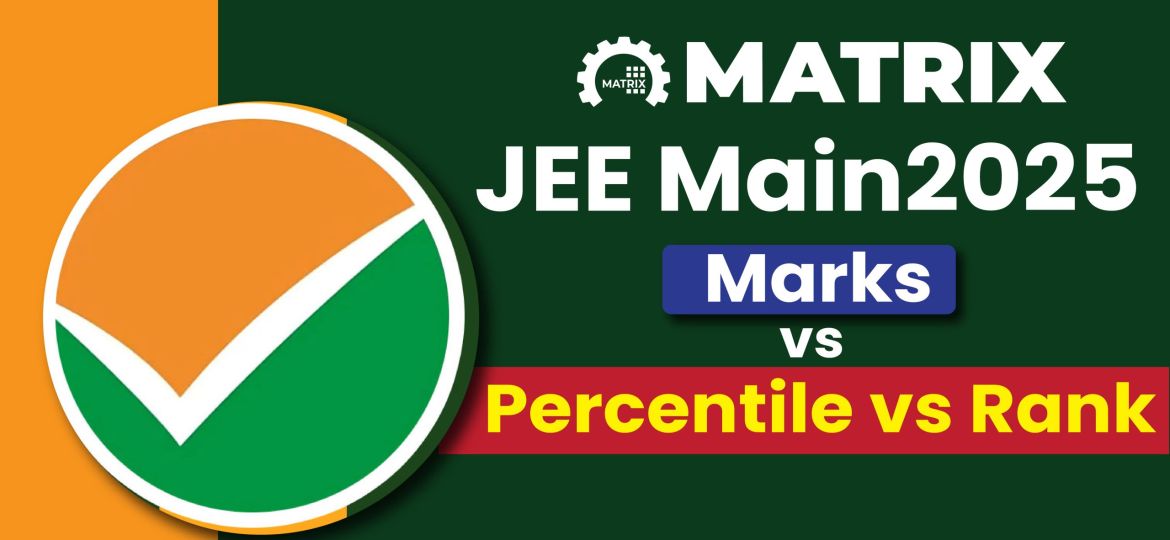 JEE Main Marks Vs Rank 2025