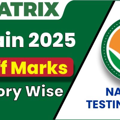 JEE Main 2025 Cutoff Marks