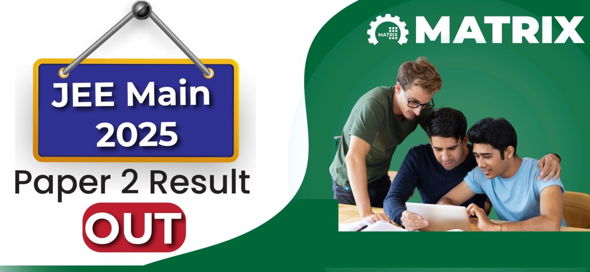 JEE Main 2025 Paper 2 Result JEE Main Paper 2 Session 1 result